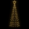 vidaXL Led Christmas Tree Warm White Copper, Iron 5.9 ft Tall - 3 of 4
