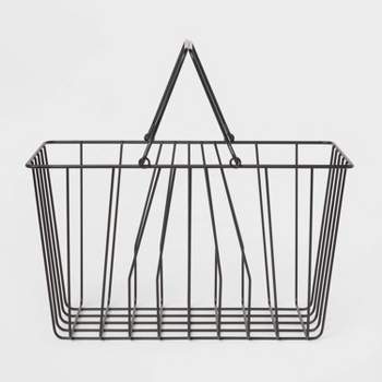 mDesign Plastic Portable Bathroom Shower Caddy Tote with Handle