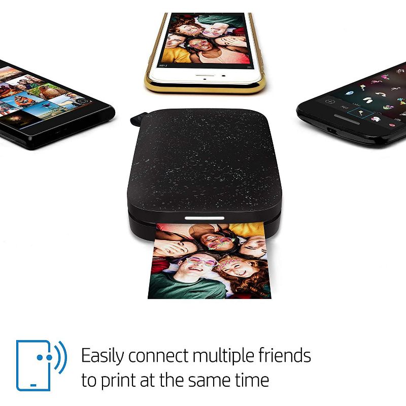 HP Sprocket Portable 2x3" Instant Photo Printer Print Pictures on Zink Sticky-Backed Paper from your iOS & Android Device., 6 of 11