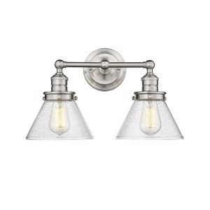 Millennium Lighting Eyden 2 - Light Vanity in  Brushed Nickel - 1 of 3