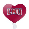 Loyola Marymount University Primary Logo Heart Love Cupcake Picks Toppers Decoration Set of 6 - 2 of 4