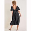 VENUS Womens Crinkle Midi Dress - 2 of 4