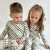 tiny knot co. Toddler Gender Neutral Buttery Soft Durable, Tagless Printed TENCEL Modal Pajama Set - 4 of 4
