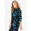 Roaman's Women's Plus Size Long Sleeve Kate Big Shirt - 4 of 4