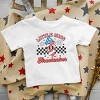 The Juniper Shop Little Miss Firecracker Checkered Toddler Short Sleeve Tee - 2 of 4