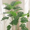 5/6FT Faux Monstera Plant, Realistic Artificial Tree, Green, UV Resistant Indoor/Outdoor - 4 of 4