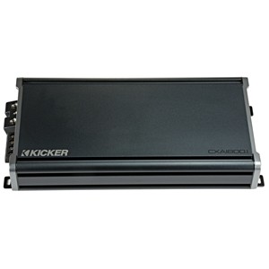 Kicker 46CXA1800.1 1800-Watt Class D Monoblock Subwoofer Amplifier - 1 of 4