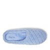 Dearfoams Women's Leslie Quilted Microfiber Terry Memory Foam Clog House Slipper - 4 of 4