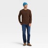 Men's Vintage Long Sleeve Pocket T-Shirt - Goodfellow & Co™ - 3 of 3
