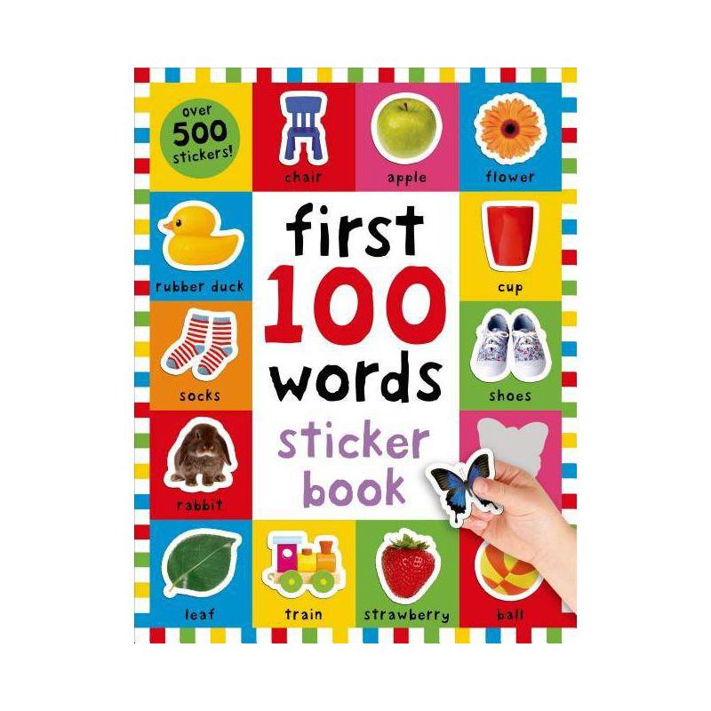 First 100 Words Sticker Book - By Kimberley Faria ( Paperback ), 1 of 2