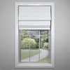 Versailles Octavia Cordless Roman Blackout Shades For Windows Insides/Outside Mount White - 2 of 4