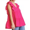 Women's Tiered Ruffle Babydoll Top - umgee - 4 of 4