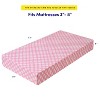 4-Pack Crib & Toddler Bed Sheets for Baby Girls and Boys, Fitted Mattress Sheets by Sweet Home Collection® - 2 of 4