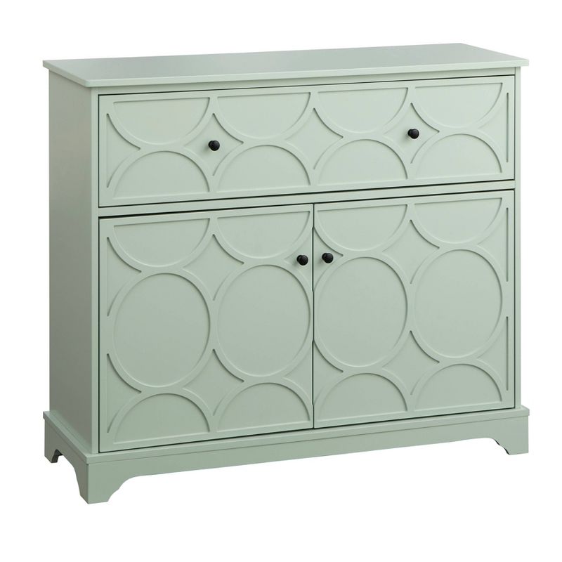 Dawson Circle Front Buffet Cabinet Green Lily - Buylateral, 1 of 9