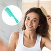 Unique Bargains Detangling Hair Comb Double Row Tooth Hair Comb Hairdressing Styling Tool for Curly Hair - 3 of 4