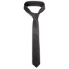 Men's Solid Color Microfiber Poly Woven Slim 2.25 Inch Wide And 57 Inch Long Necktie - 3 of 4