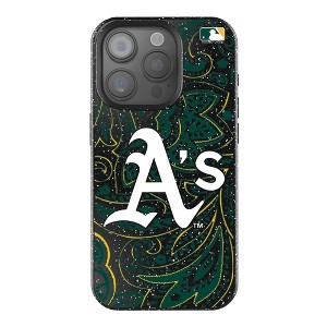 MLB American League Teams Paisley Bling Cell Phone Case for Apple iPhone - 1 of 4