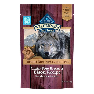 Blue Buffalo Wilderness Rocky Mountain Recipe Dog Treats - 8oz