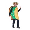 Joyfy Adult Halloween Costume Taco Costume for Adults Halloween Dress Up Party - 4 of 4
