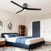 Parrot Uncle 52" Modern Black Smart LED Ceiling Fan with Light and Remote - 4 of 4