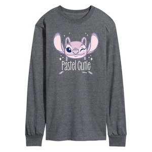 Men's - Disney - Lilo & Stitch Long Sleeve Graphic T-Shirt - 1 of 4