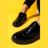 Avra - Black Patent Leather Oxford Shoes (Women) | Forever & Always Shoes - 4 of 4