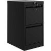 File Cabinet with 2 Drawer Lock, Vertical Metal File for Letter/Legal Size Documents, Sturdy File Storage for Home Office, Assembly Required - 2 of 4