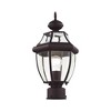 Livex Lighting Monterey 1 - Light Post Light in  Bronze - 3 of 4