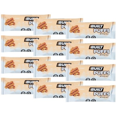 Built Bar Puff Churro Protein Bar - Case of 12/1.41 oz