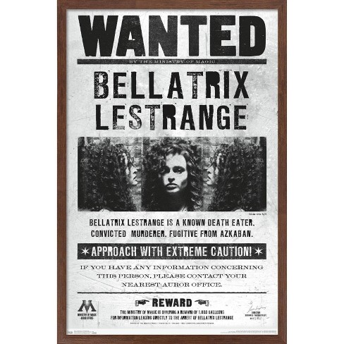 Bellatrix Lestrange Wanted Poster Binder