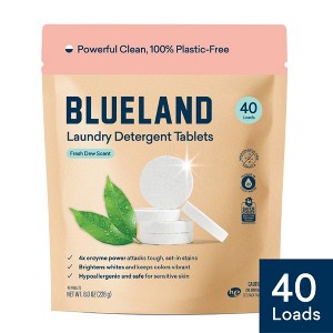 Blueland Fresh Dew Laundry Detergent Tablets - 40ct - 1 of 4