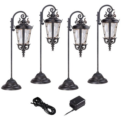 John Timberland Casa Marseille Bronze 6-Piece LED Landscape Light Kit