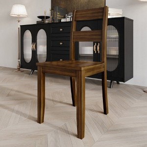 Home Design Nome Dining Chair (Set of 4), Brown - 1 of 4