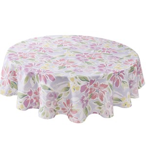 Izod Catalina 70" Round Tablecloth - 1 of 3