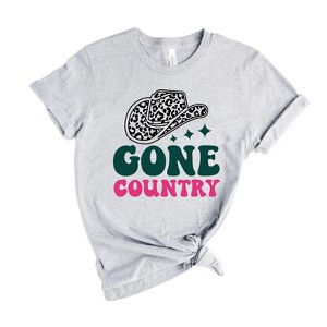 Simply Sage Market Women's Gone Country Hat Short Sleeve Graphic Tee - 1 of 2