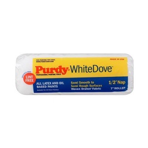Purdy White Dove Woven Fabric 7 in. W X 1/2 in. Paint Roller Cover 1 pk (Case of 10) - 1 of 1