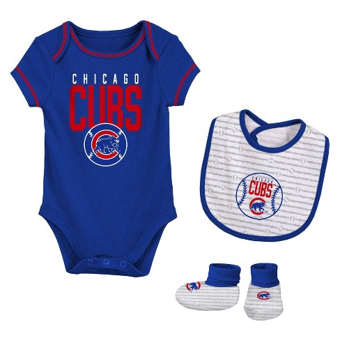 Infant White/Royal Chicago Cubs Position Player T-Shirt & Shorts Set