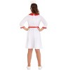 HalloweenCostumes.com Girl's Classic Nurse Costume, Caregiver Uniform Halloween Outfit - 4 of 4