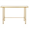 Brass Finish Desk - Henn&Hart - 3 of 4