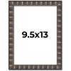 PosterPalooza | Photo Size Deco Black Picture Frame - UV Acrylic, Foam Board Backing, Hanging Hardware - 2 of 4