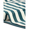 INSPIRE CHIC Women's Color Block Round Neck Long Sleeves Striped Basic T-Shirt - 4 of 4