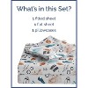 Kids 4 Piece Bed Sheet Set - Cute & Cozy Wrinkle-Resistant with Vibrant Designs - CGK Linens. - 2 of 4