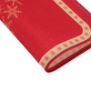 Unique Bargains Christmas Place Mats Linen Red Yellow 13"x17.7" 2 Pcs - 4 of 4