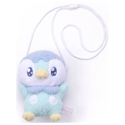 POKEMON TAKARA TOMY: POKEMON: Peace Stuffed Toy Pochette Piplup