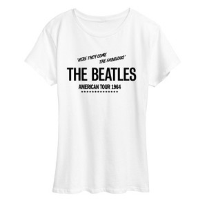 Women's - Beatles - Ustour Short Sleeve Graphic T-Shirt - 1 of 4
