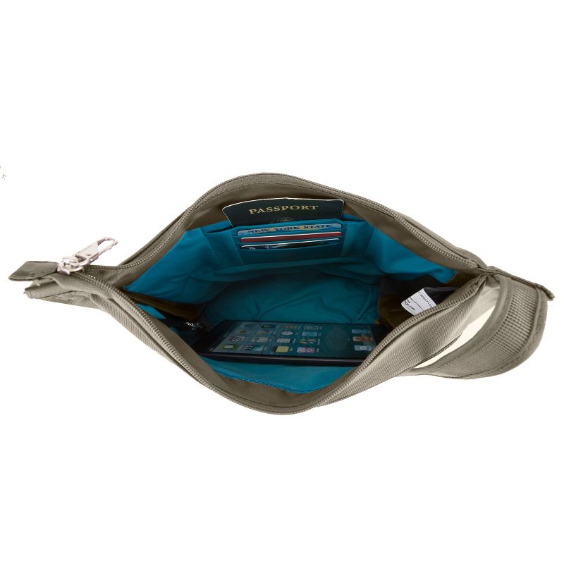 Travelon RFID Anti-Theft Essential Crossbody Bucket Messenger Bag, 4 of 7