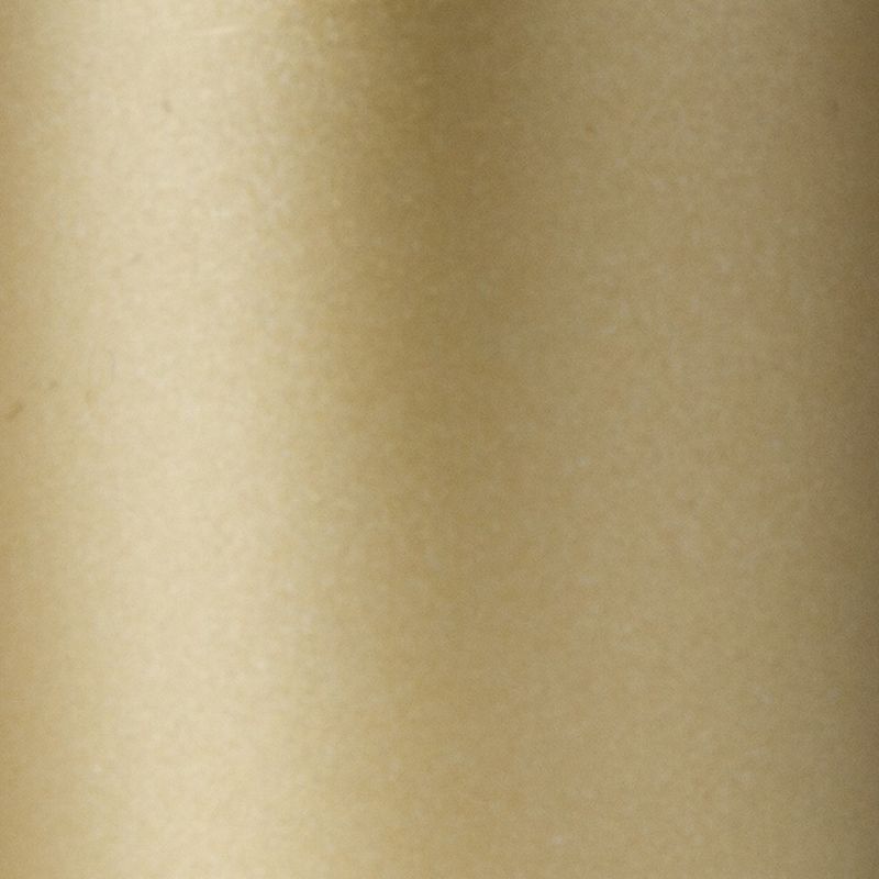 tagltd Gold Metallic Paraffin Wax Pillar Candle 3X6 Unscented Drip-Free Long Burning 80 Hours For Home Decor Wedding Parties, 2 of 5