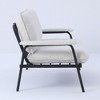 MAYEERTY 53 Inch Beige Sofa Easily Handing Various Scenarios for Small Apartment Living Room Bedroom - 4 of 4