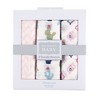 Hudson Baby Infant Girl Cotton Muslin Swaddle Blankets, Girl Cactus, One Size - 2 of 2