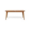 GDFStudio Jennette Outdoor Acacia Wood Expandable Dining Table - 2 of 4